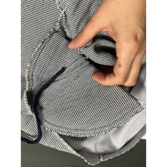 Vintage Womens Blazer Equestrian Harness Ring Detail Houndstooth Academia - Picture 16 of 16